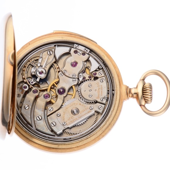 Patek Philippe 18k Open Face Minute Repeating Pocket Watch from 1870’s - Picture 7 of 7